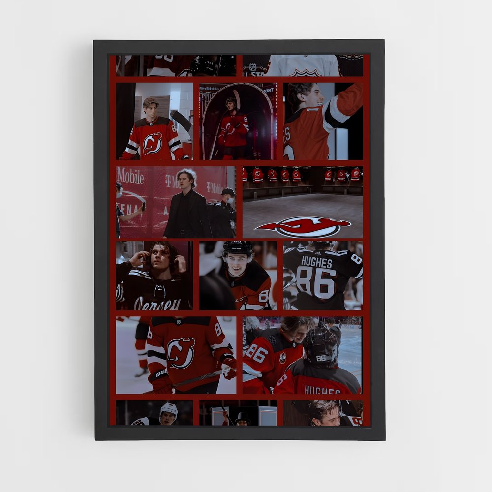 Poster Esprit diabolique – affiche Hockey sur glace (vue 2)